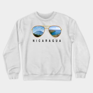 Nicaragua Sunglasses Crewneck Sweatshirt